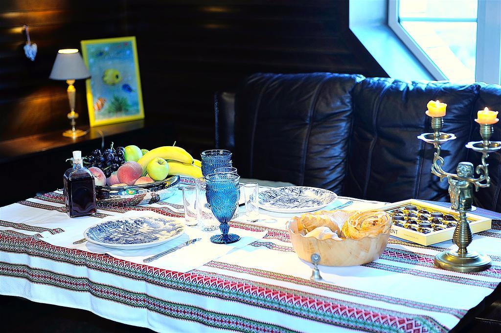 The Sky Loft Apartment เคียฟ ภายนอก รูปภาพ