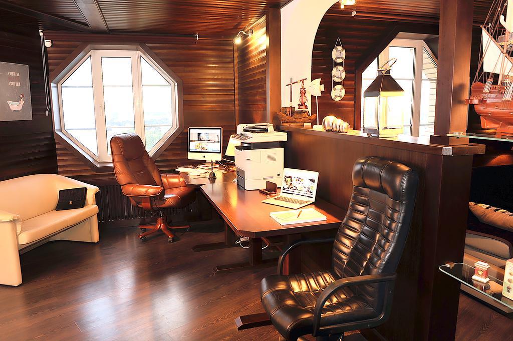 The Sky Loft Apartment เคียฟ ภายนอก รูปภาพ