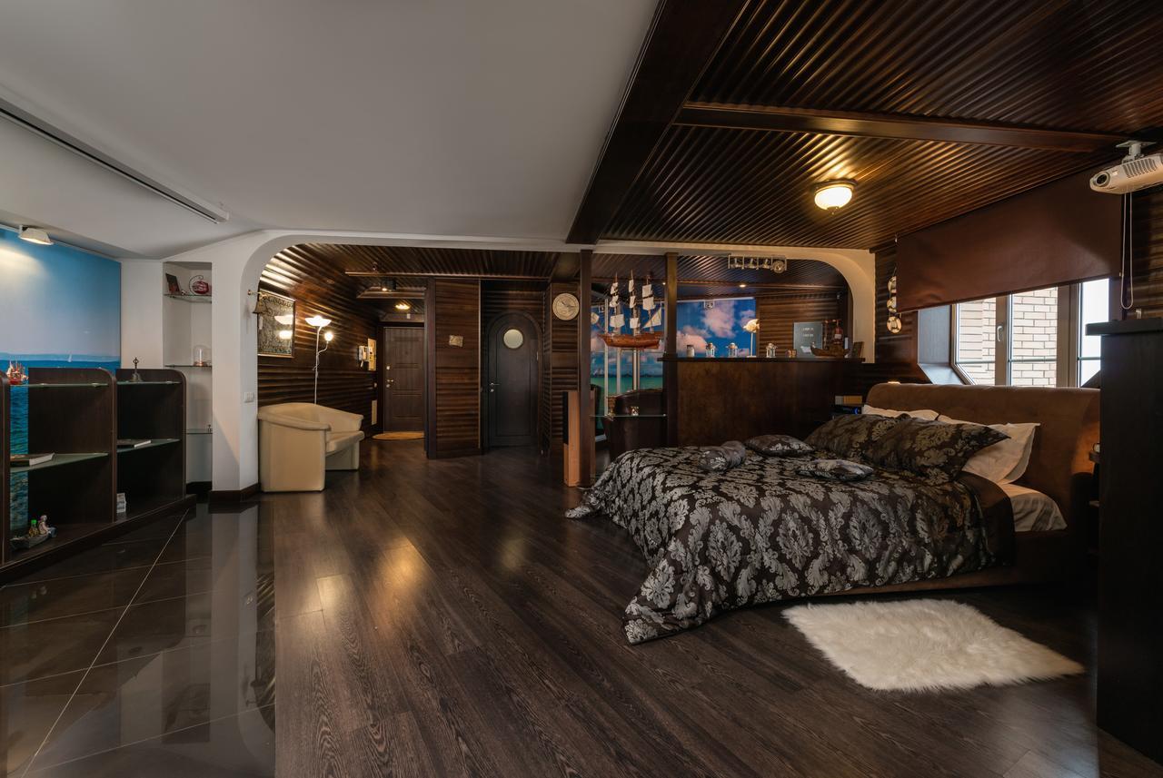 The Sky Loft Apartment เคียฟ ภายนอก รูปภาพ